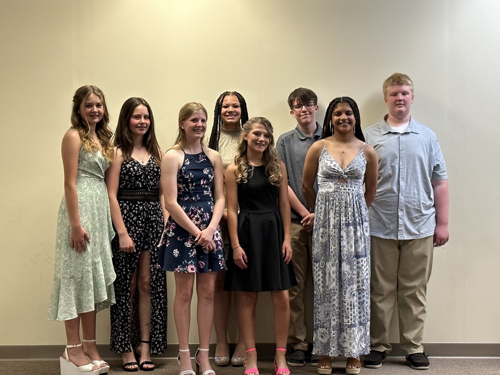 8th Grade High Honor Roll Award Winners Annawan CUSD 226