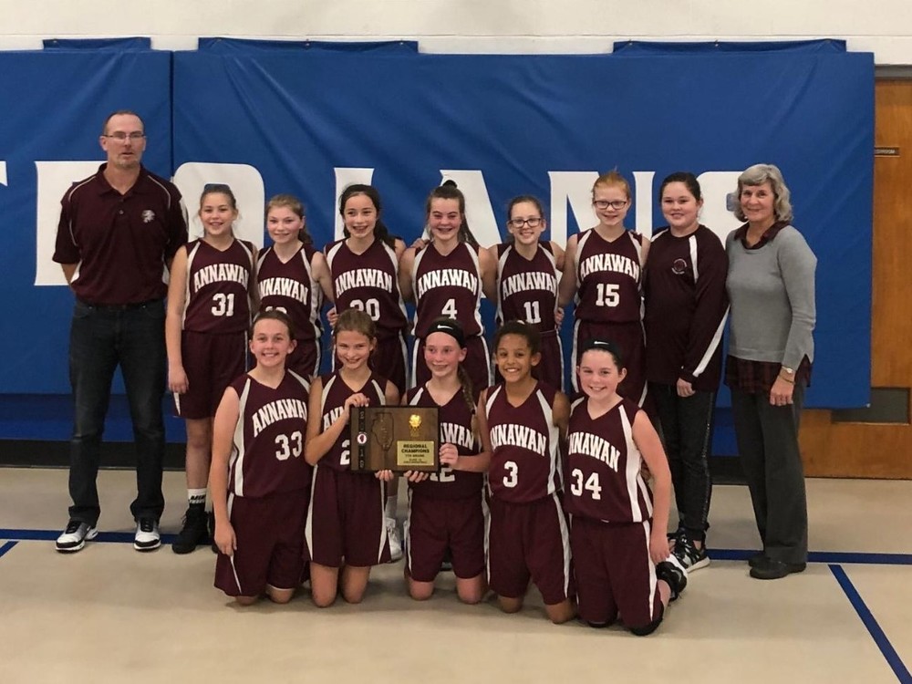 6th and 7th Grade Basketball Regional Champs