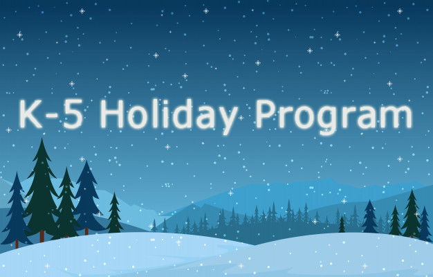 Virtual K-5 Holiday Program
