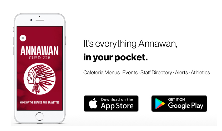 picture of a phone with the annawan app