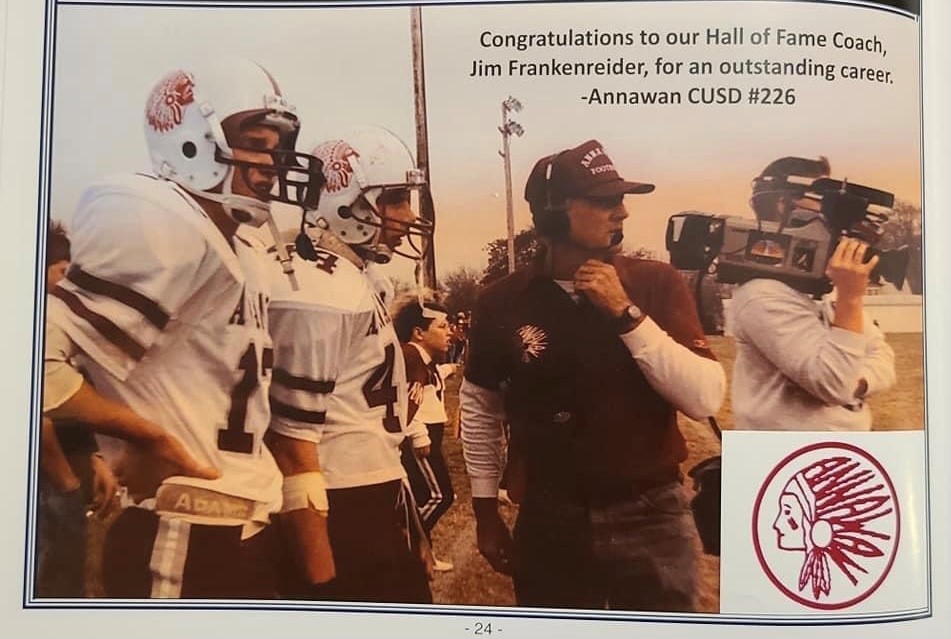 Coach Frankenreider Inducted Into IHSFCA Hall of Fame