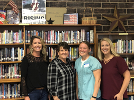 School Librarian Trains Parent Volunteers