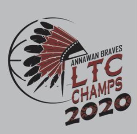annawa braves ltc champs 2020 - shirt design